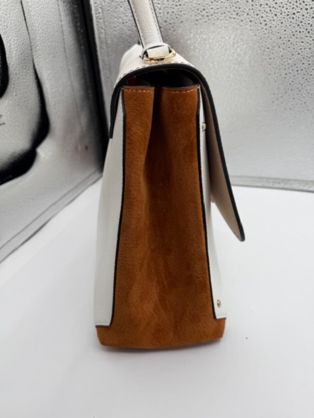CROMIA LEATHER HANDBAG - Picture 8 of 14